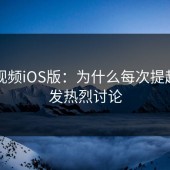 蘑菇视频iOS版：为什么每次提起都引发热烈讨论