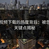 蘑菇视频下载的热度背后：被忽略的关键点揭秘