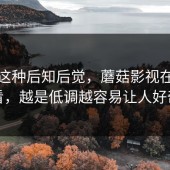 谁懂这种后知后觉，蘑菇影视在线观看，越是低调越容易让人好奇